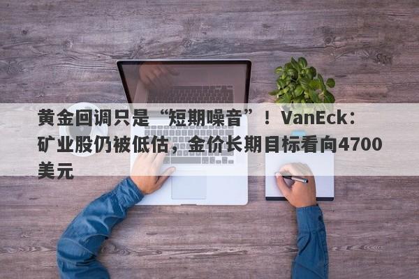 黄金回调只是“短期噪音”！VanEck：矿业股仍被低估，金价长期目标看向4700美元