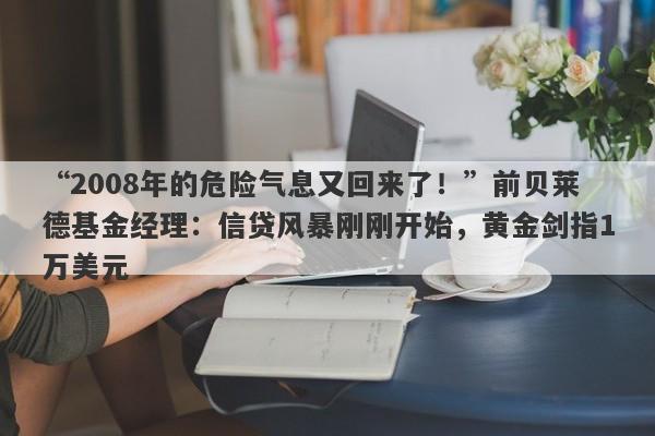 “2008年的危险气息又回来了！”前贝莱德基金经理：信贷风暴刚刚开始，黄金剑指1万美元