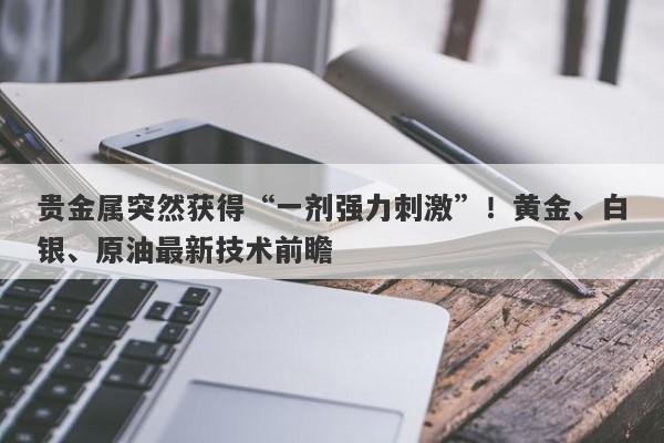 贵金属突然获得“一剂强力刺激”！黄金、白银、原油最新技术前瞻