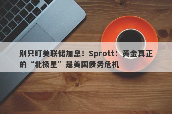 别只盯美联储加息！Sprott：黄金真正的“北极星”是美国债务危机