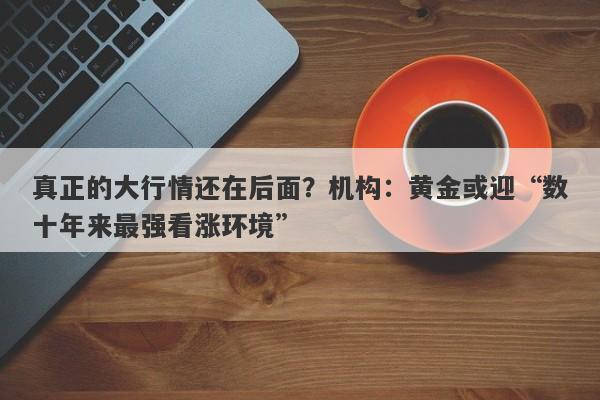 真正的大行情还在后面？机构：黄金或迎“数十年来最强看涨环境”