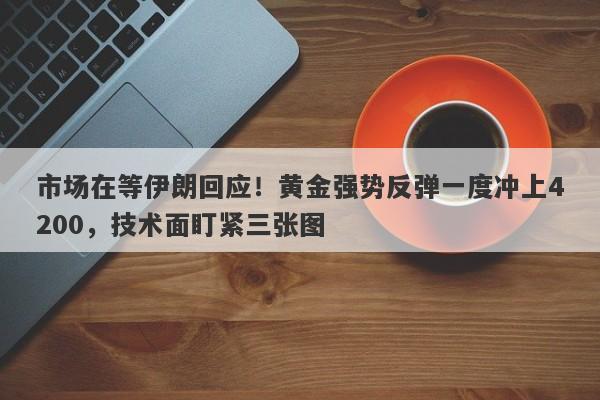 市场在等伊朗回应！黄金强势反弹一度冲上4200，技术面盯紧三张图