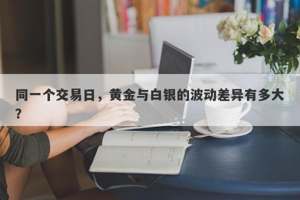 同一个交易日，黄金与白银的波动差异有多大？