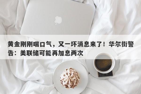 黄金刚刚喘口气，又一坏消息来了！华尔街警告：美联储可能再加息两次
