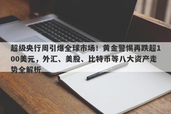 超级央行周引爆全球市场！黄金警惕再跌超100美元，外汇、美股、比特币等八大资产走势全解析